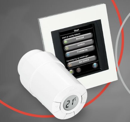 maternal Hvert år Forskelle Danfoss Living - nye termostater med unikt design | Danish Living